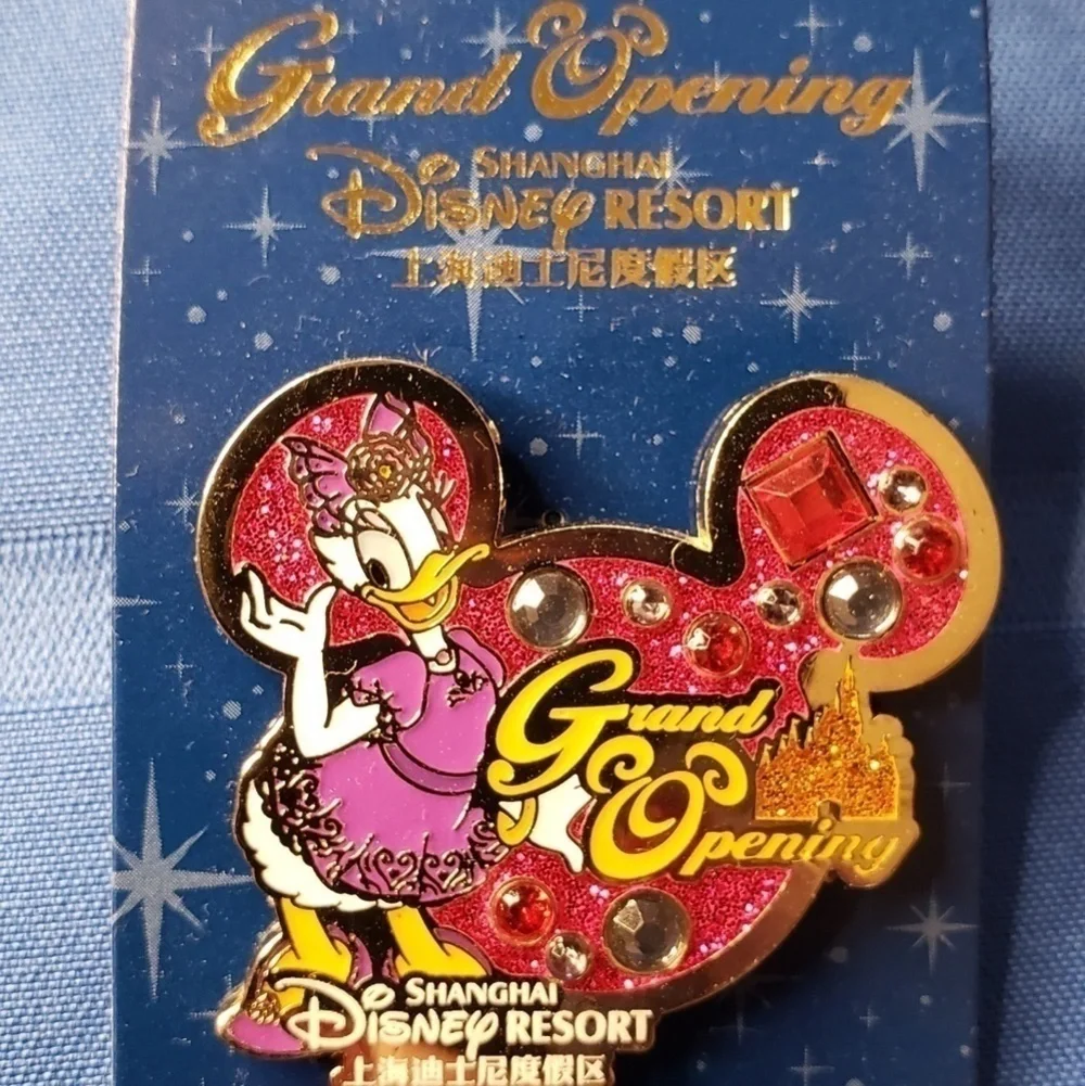 NEW Exclusive Shanghai Disney Pin Limited Release Grand Opening